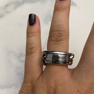 OffWhite sweetheart ring